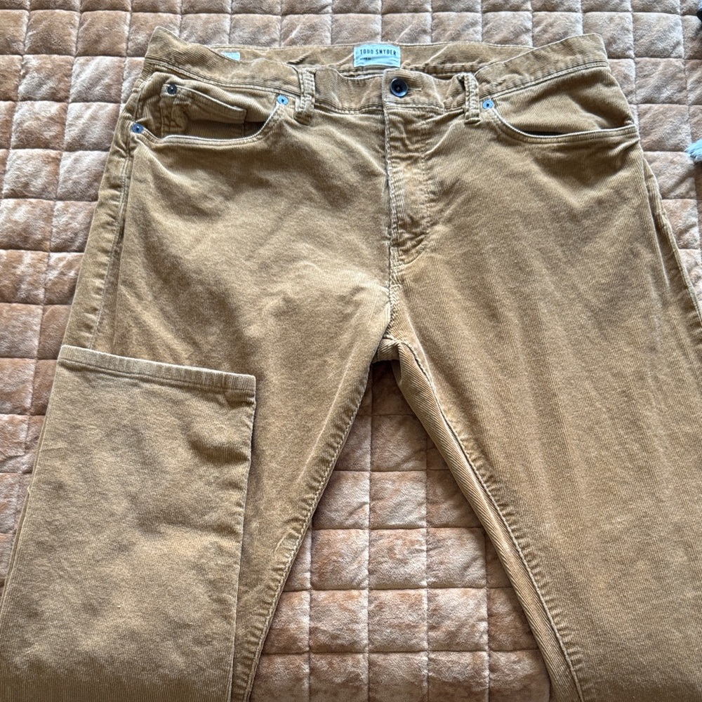 Todd Snyder Brown Corduroy Pants